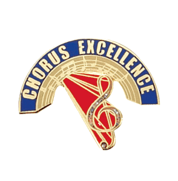 Excellence In Chorus Pin - Click to enlarge