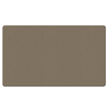 Fabric Wrapped Bulletin Board, 48"H x 72"W, Taupe - Click to enlarge
