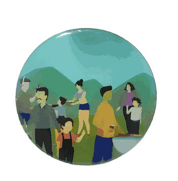 Family Reunion Free Template - Click to enlarge