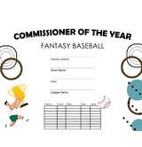 Fantasy Baseball Commissioner of the Year
