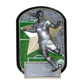 Female Rock N Jox Soccer Trophy - Click to enlarge