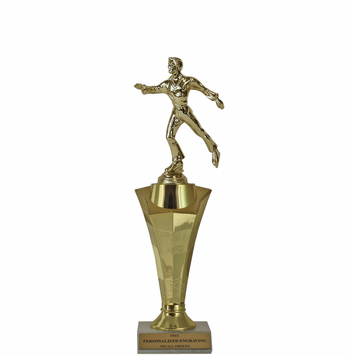 Figure Skating Star Column Trophy - Click to enlarge