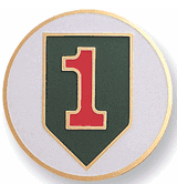 First Infantry Division Medal Insert (Etched)