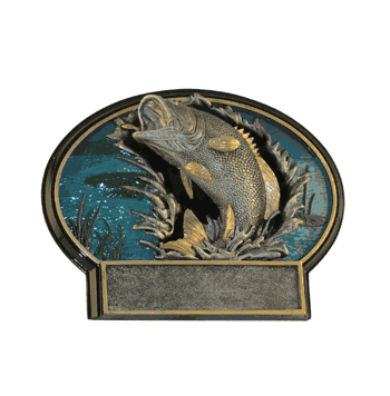 Fishing (Bass) - Burst-Thru Series Trophies - Click to enlarge