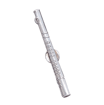 Flute Lapel Pins - Click to enlarge