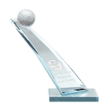 Flying Golf Ball Trophy - Click to enlarge