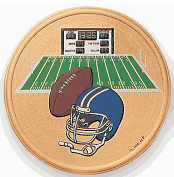 Football (497665) Litho Medal Insert - Click to enlarge