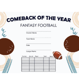 Football: Comeback of the Year