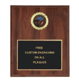 Football Insert Plaque (Multiple Styles)