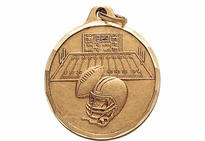 Football Medal (1 1/4")