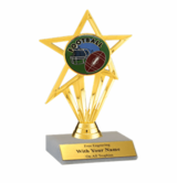 Football Participation Insert Trophy