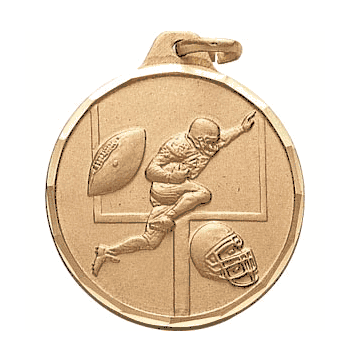 Football Runner Medals (1 1/4") - Click to enlarge
