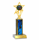 Football Single Column Insert Trophy