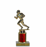 Football Single Column Trophy - Budget Series