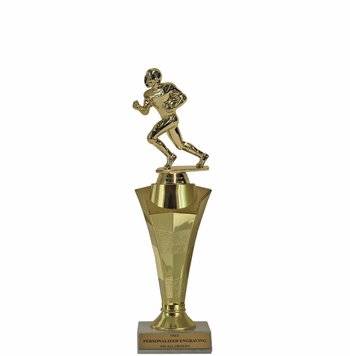 Football Star Column Trophy - Click to enlarge