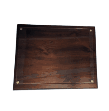 Frameless Cherry Certificate Plaque - Click to enlarge
