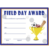 Free Field Day Award Template