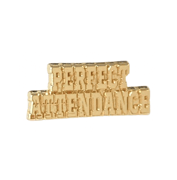 G-Series Pins: Perfect Attendance - Click to enlarge