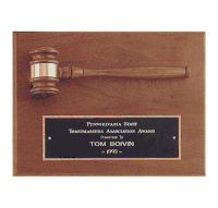 Gavel Plaques