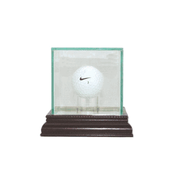 Glass Golf Ball Display Case - Click to enlarge