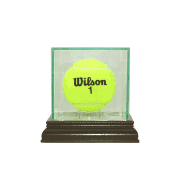 Glass Tennis Display Case - Click to enlarge