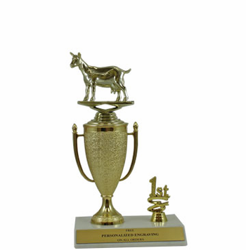 Goat 1st, 2nd and 3rd Place Award Cup Trophy - Click to enlarge
