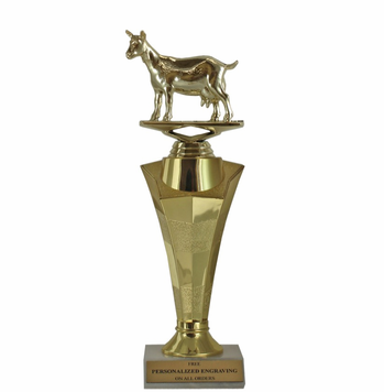 Goat Star Column Trophy - Click to enlarge