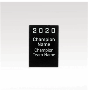 GOAT Award (Item 106575-va) Perpetual Plate - Click to enlarge