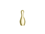 Gold Bowling Lapel Pins