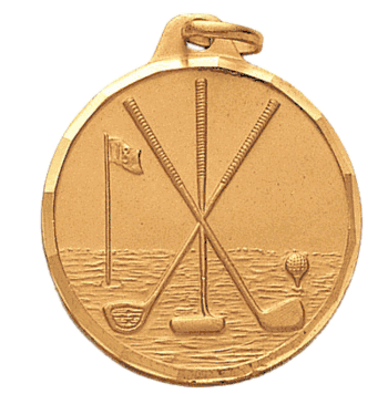 Golf Award Medal (1 1/4") - Click to enlarge