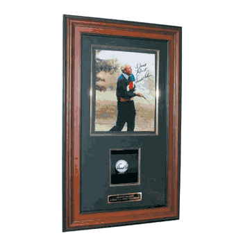 Golf Ball Cabinet Display - Click to enlarge