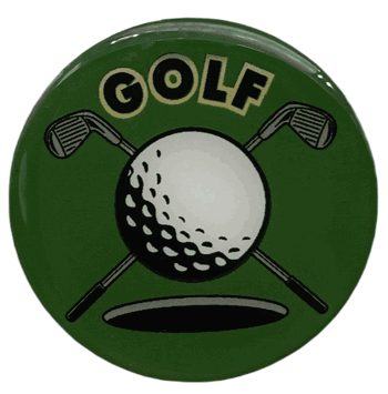 Colorful Golf Epoxy Covered Insert Decals TrophyCentral