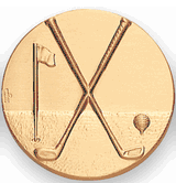 Golf (GENERAL) Litho Medal Insert