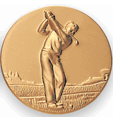 Golf (Male) (502080) Medal Insert