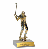 Golf Participation Trophy - Marble Base