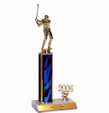 Golf Trophy with Year Indicator