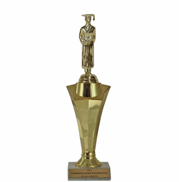 Graduate Star Column Trophy - Click to enlarge