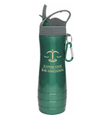 Green Custom Water Bottles (Steel City Maui Collection)