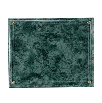 Green Diploma Plaque - Fits 8 1/2 x 11 Certificate - Click to enlarge