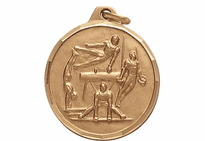 Gymnastics Medals, Male (1 1/4")