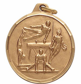 Gymnastics Medals, Male (1 1/4")