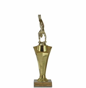 Gymnastics Star Column Trophy - Click to enlarge