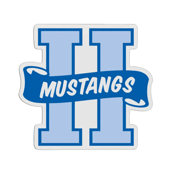 H-Shaped Mascot Badge with Choice of Back - Click to enlarge