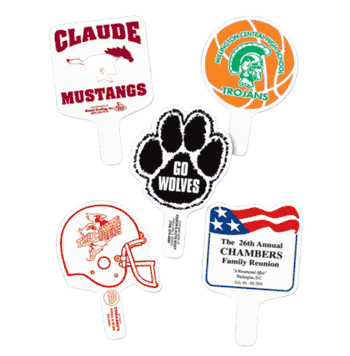 Hand Fans & Rally Signs - Click to enlarge
