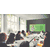 Harmony Magnetic Glass Board with Radius Corners, 3'H x 4'W, Green - 4