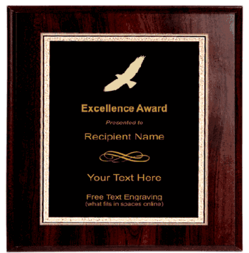Hawk Plaque - Click to enlarge