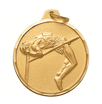 High Jump Medals, Male (1 1/4") - Click to enlarge