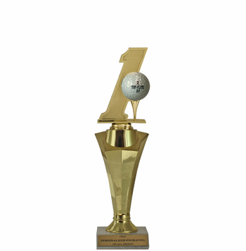 Hole-in-One Star Column Trophy - Click to enlarge