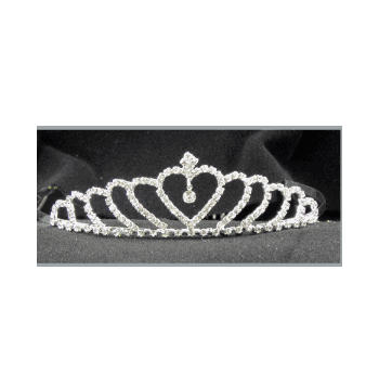 Homecoming Tiara with Heart Design - Click to enlarge