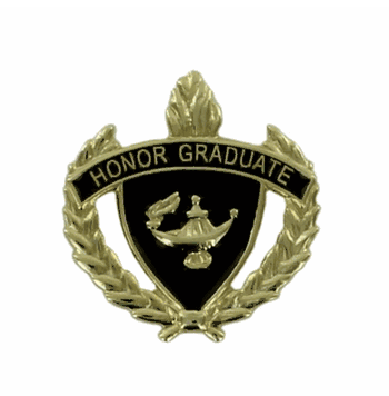 Honor Graduate Pin - Click to enlarge